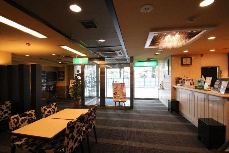 Hiroshima Ekimae Green Hotel Bagian luar foto